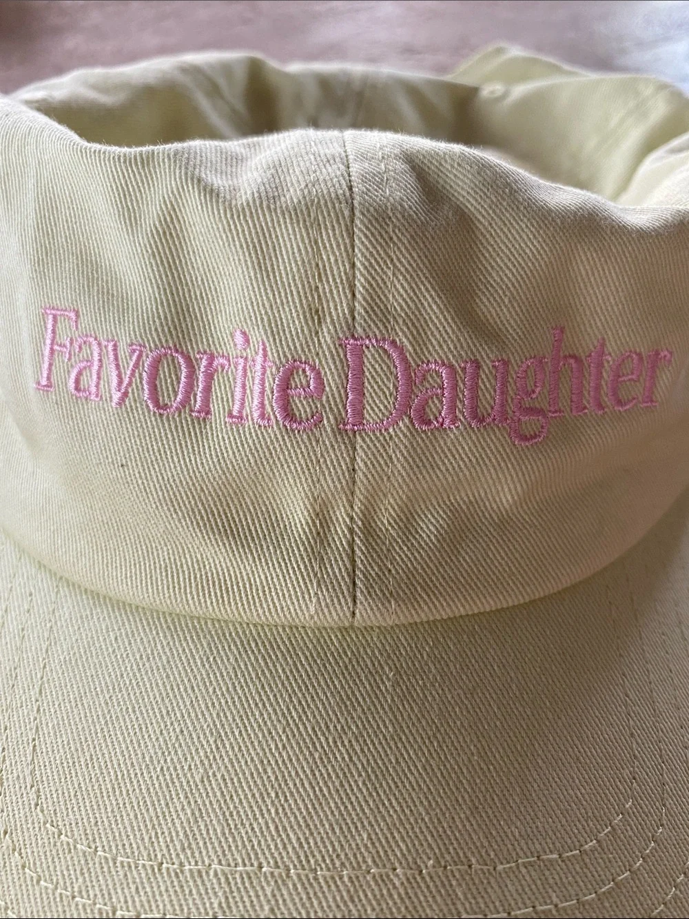 Favorite daughter baseball cap